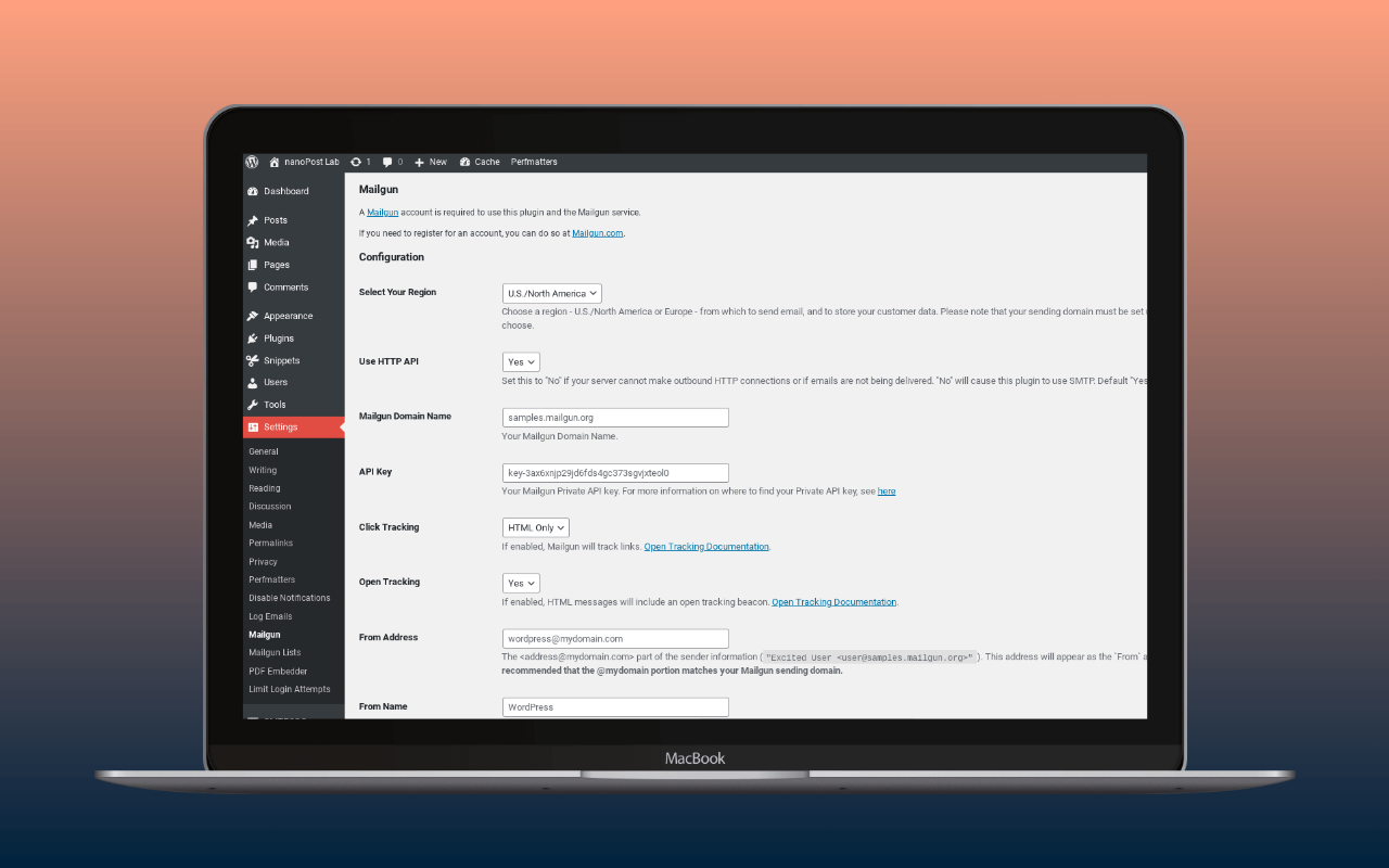 Mailgun for WordPress plugin