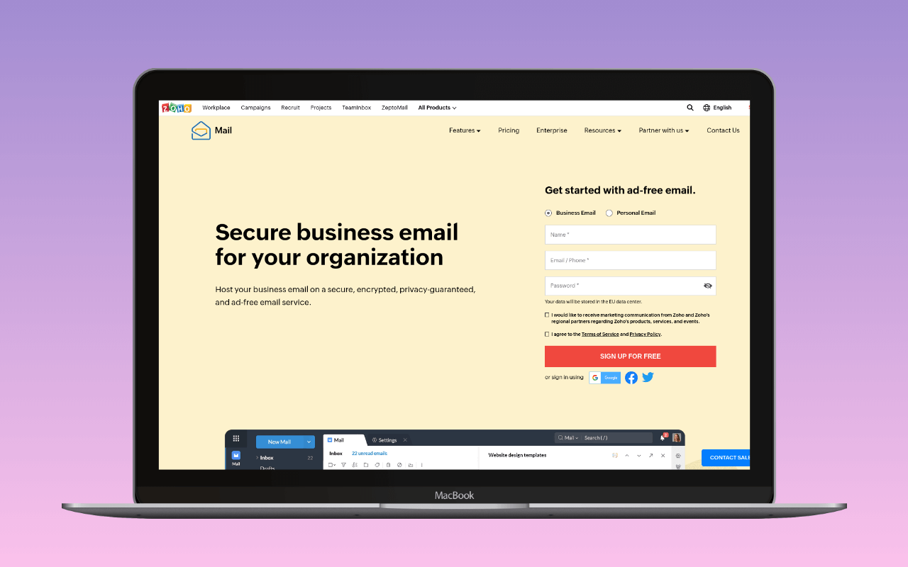 Zoho Mail as a WordPress SMTP Server