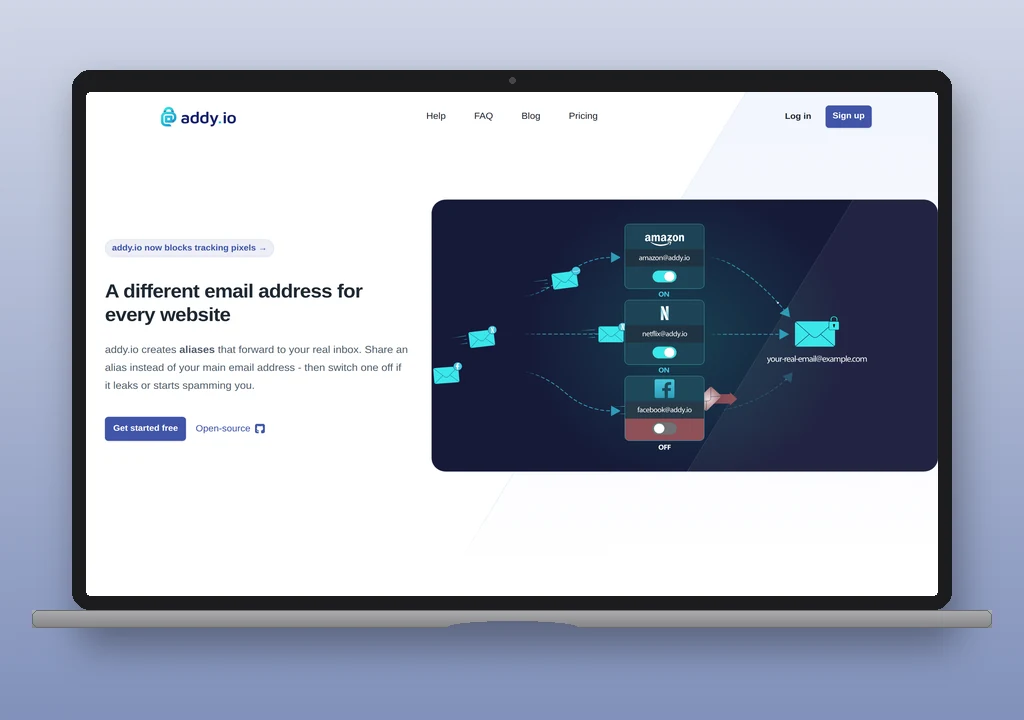 addy.io Email Aliasing Service