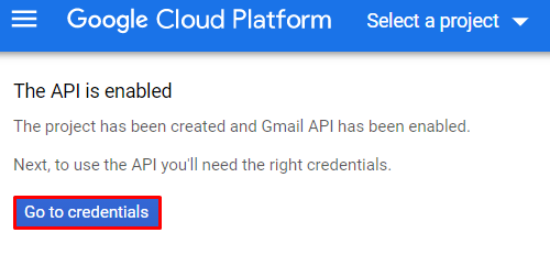 api credentials